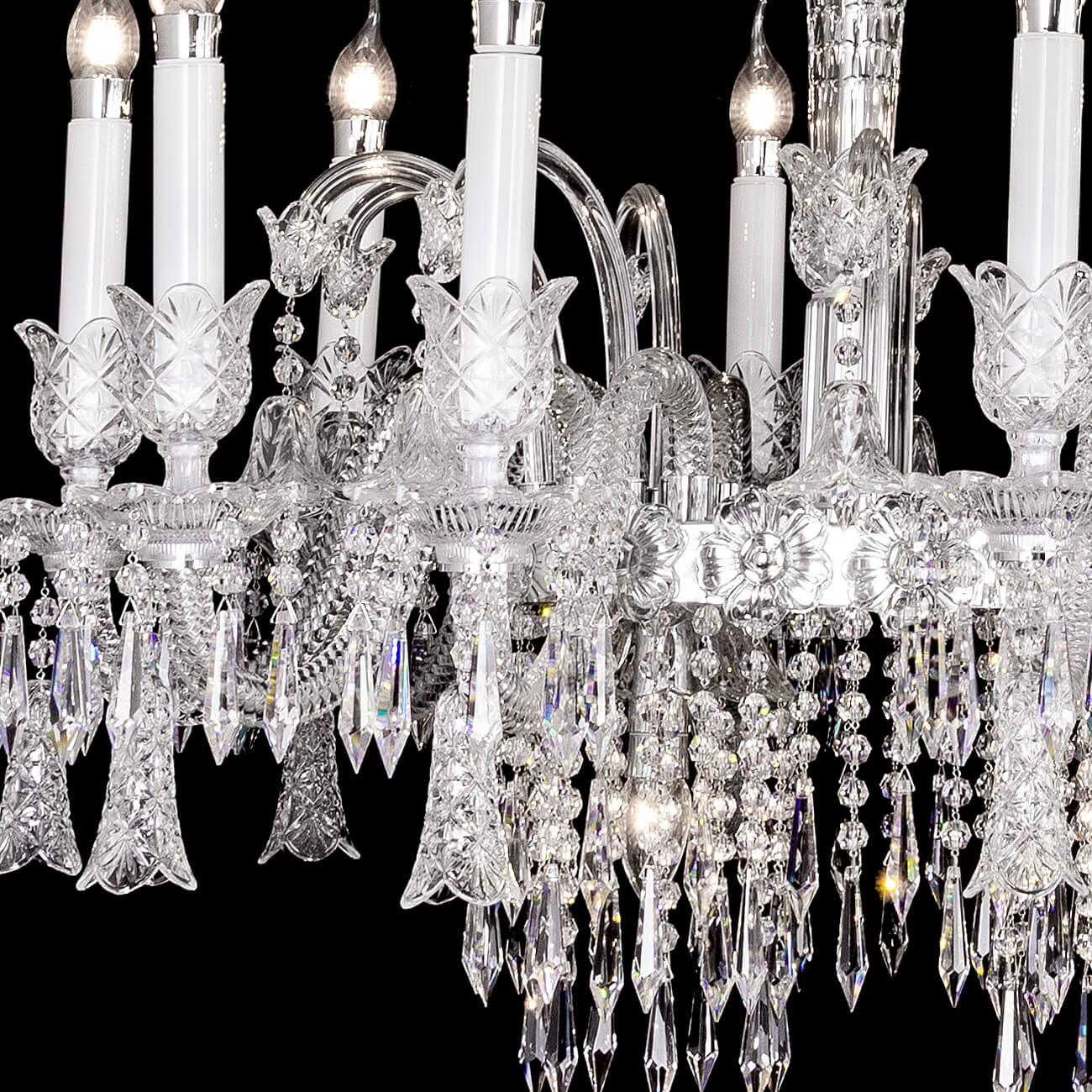 14 Lights Bell Dinning Crystal Baccarat chandelier