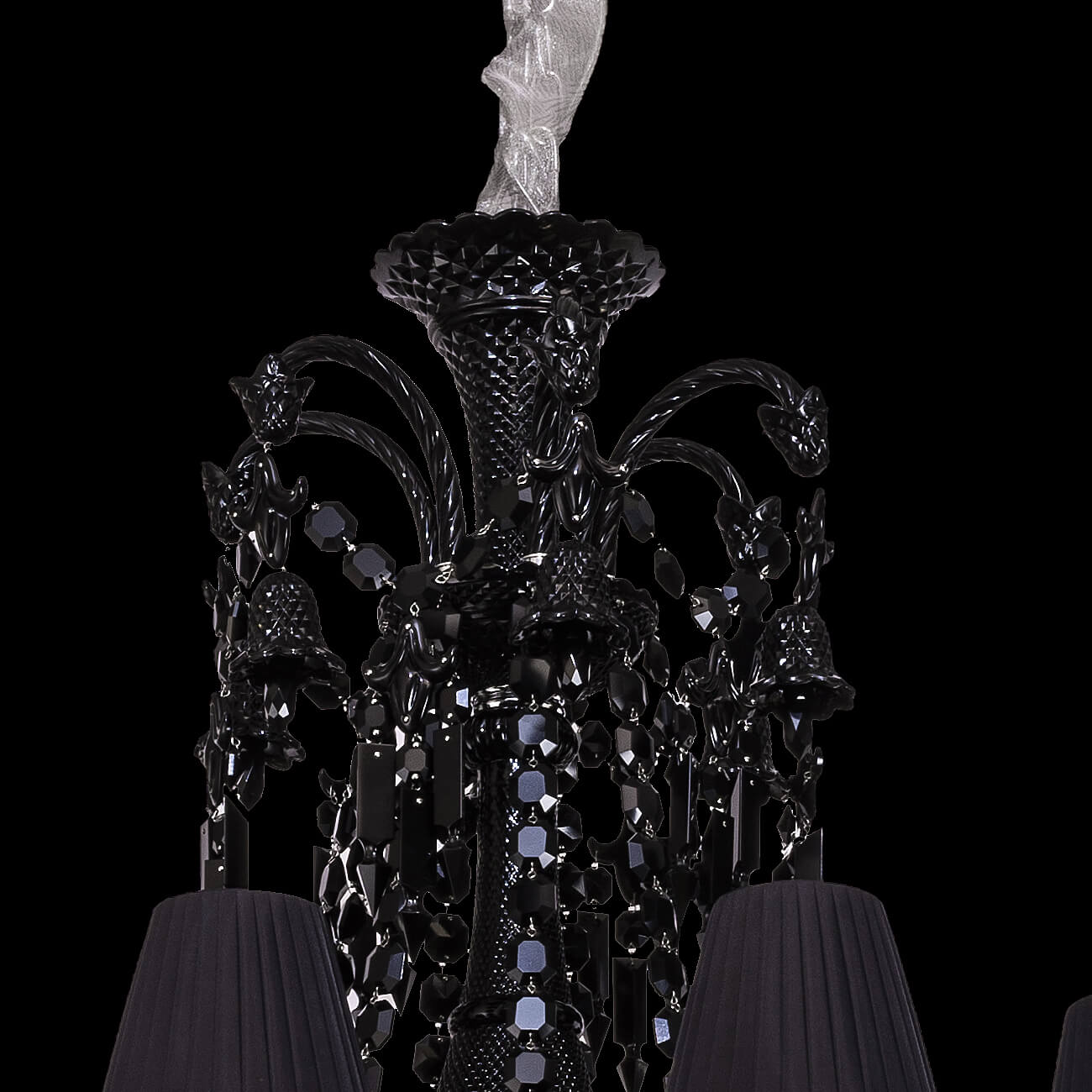 Black Baccarat Zenith 18 lights chandelier