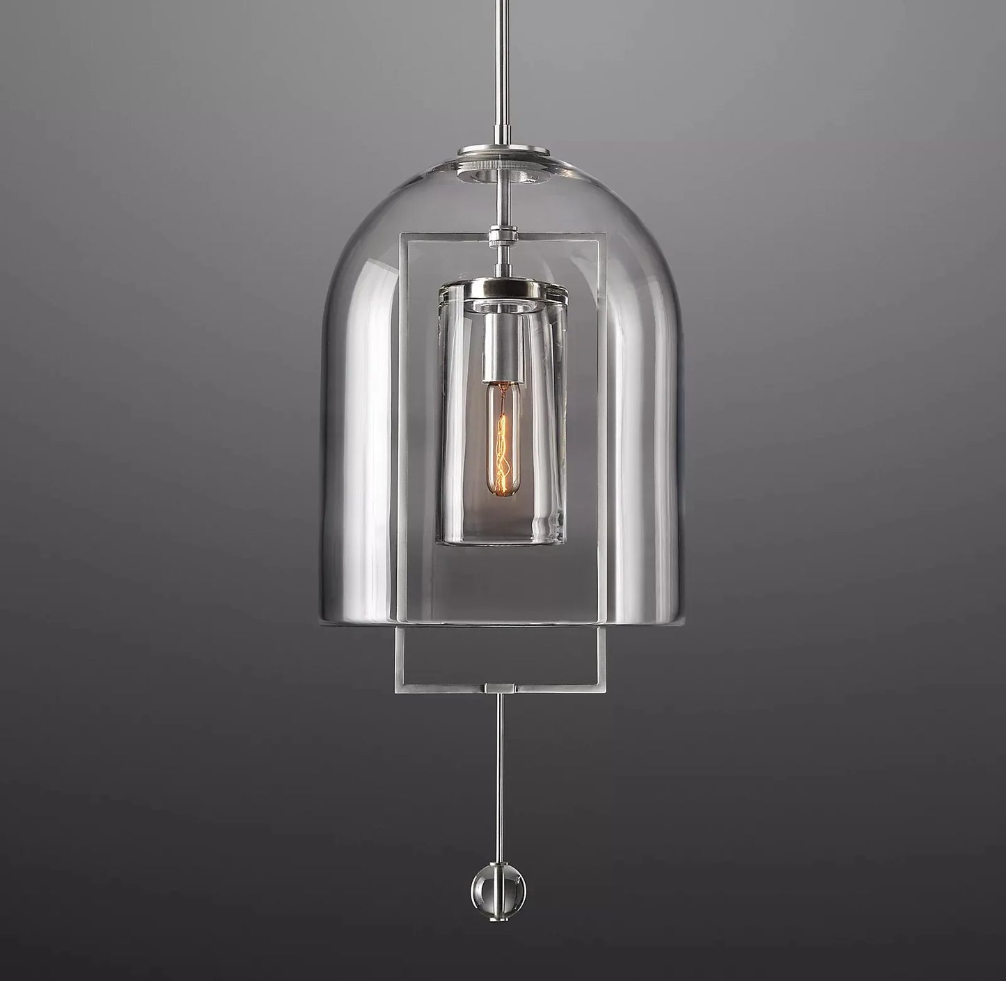 Fulcrum Modern Minimalist Design Sense Pendant Light 13" For Living Room