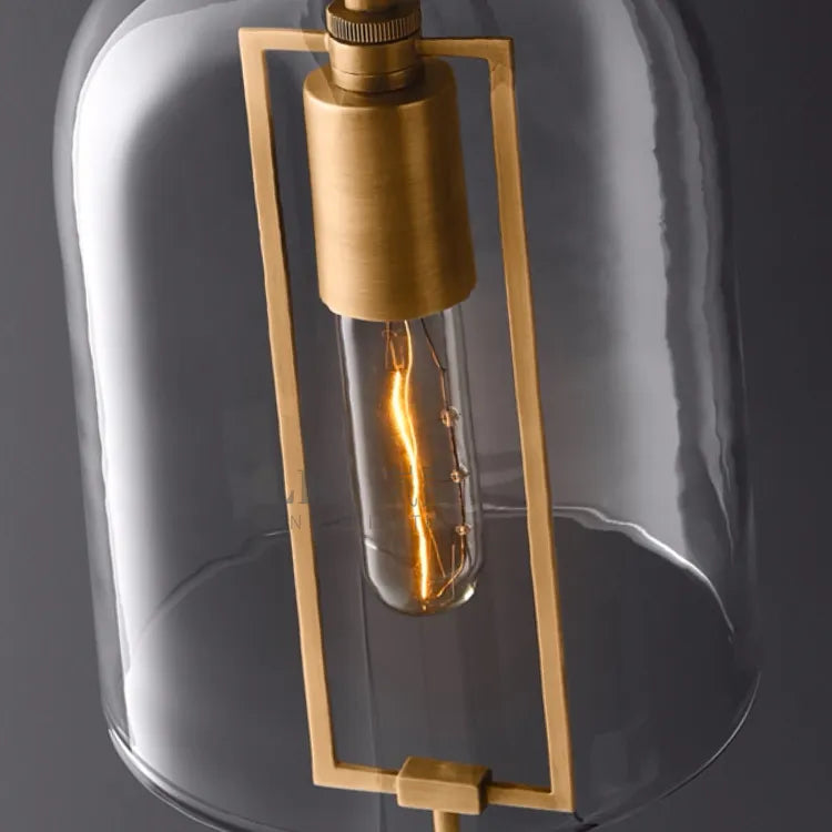 Fulcrum Utilitaire Design Sense Grand Pendant Light 15" For Living Room