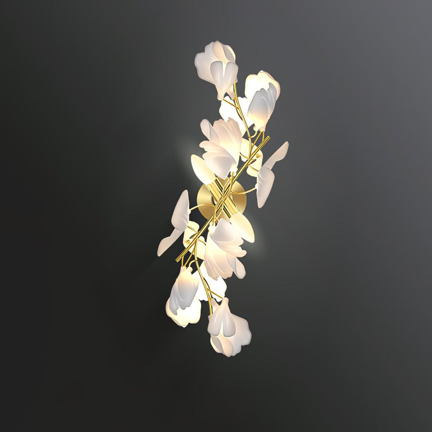 Gingko Flowers Wall Lamp