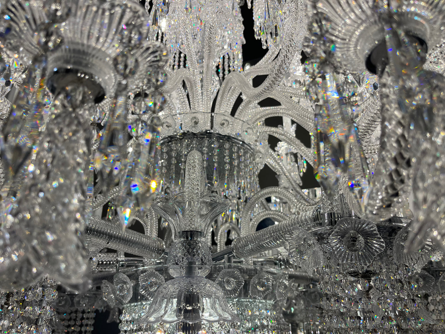 73 Lights Huge Baccarat Museum Chandelier