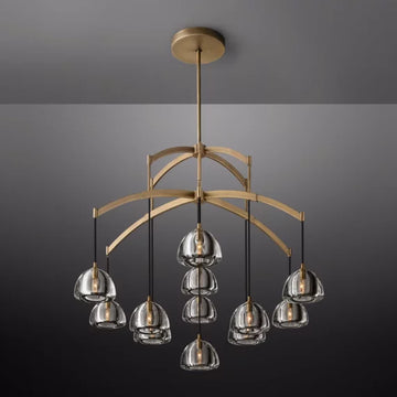 Hemisphere Round Chandelier 48″