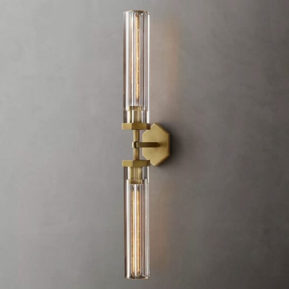 Lamberti Hexagonal Grand Linear Wall Sconce