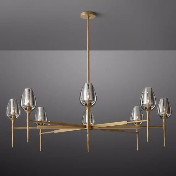 Tulip Round Chandelier 54″