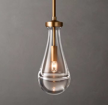 Raindrop Pendant Light (Rod)