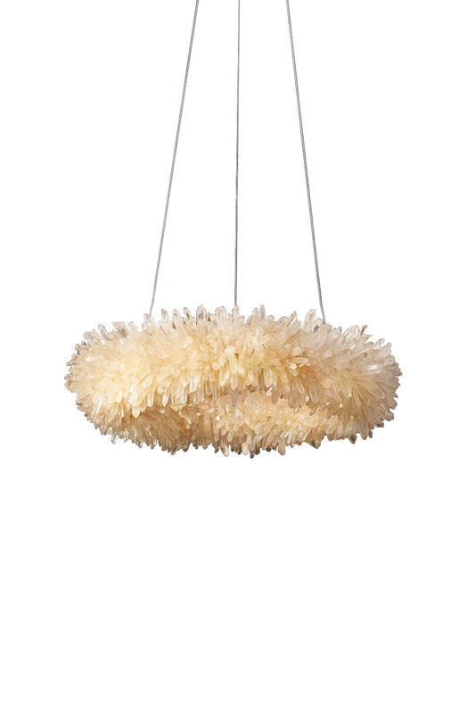 Quartz Crystal Chandelier