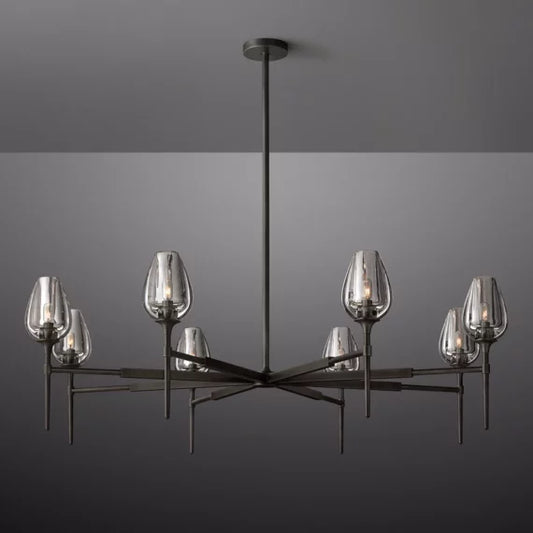 Tulip Round Chandelier 54″