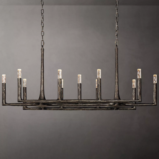 Thaddeus Linear Chandelier 54″ 11-Lights