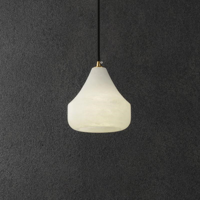 Felix Modern Alabaster Small Pendant Light