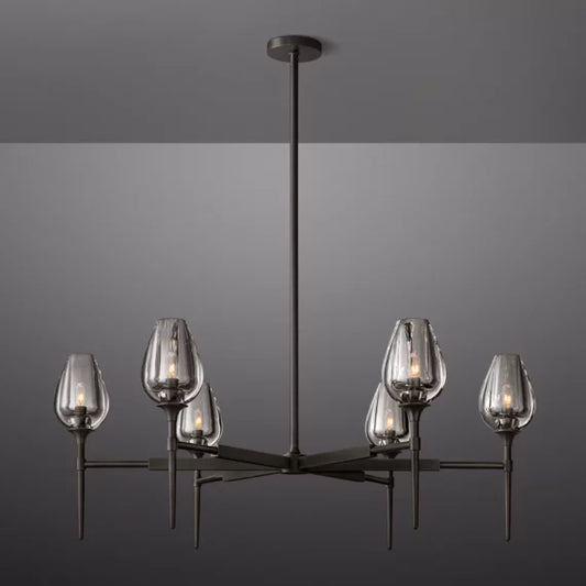 Tulip Round Chandelier 42″