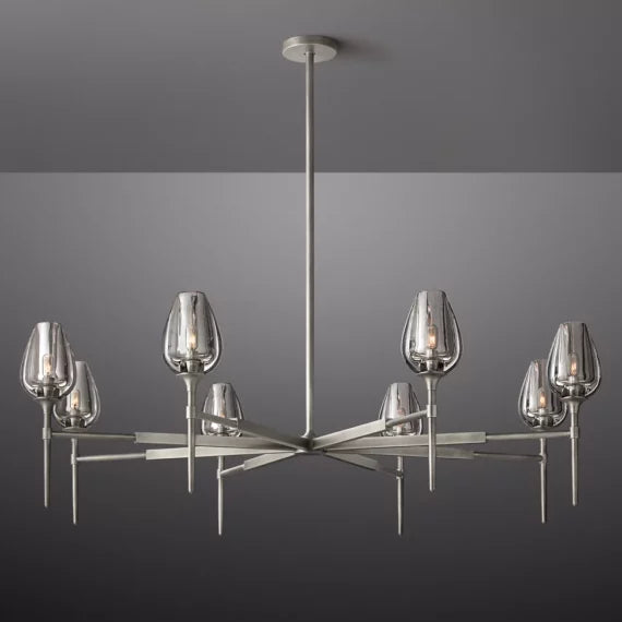 Tulip Round Chandelier 54″
