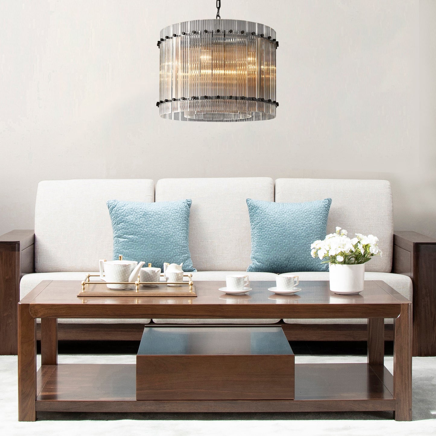 San Marcom Modern luxury Round Chandelier 22"