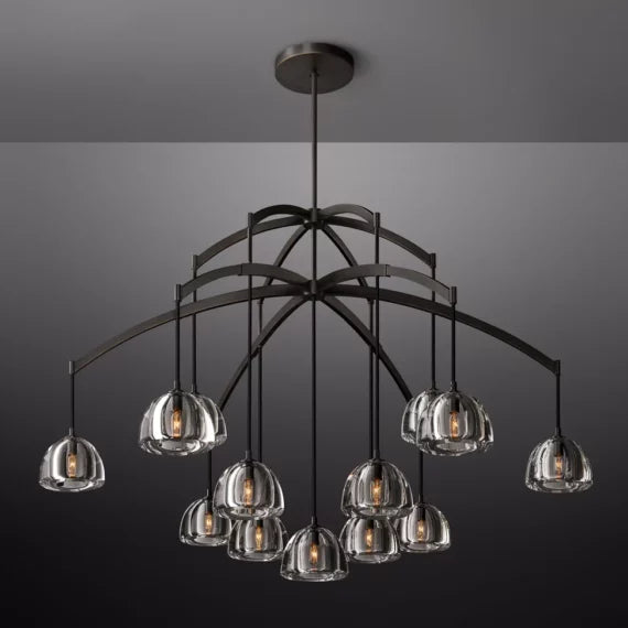 Hemisphere Round Chandelier 60″