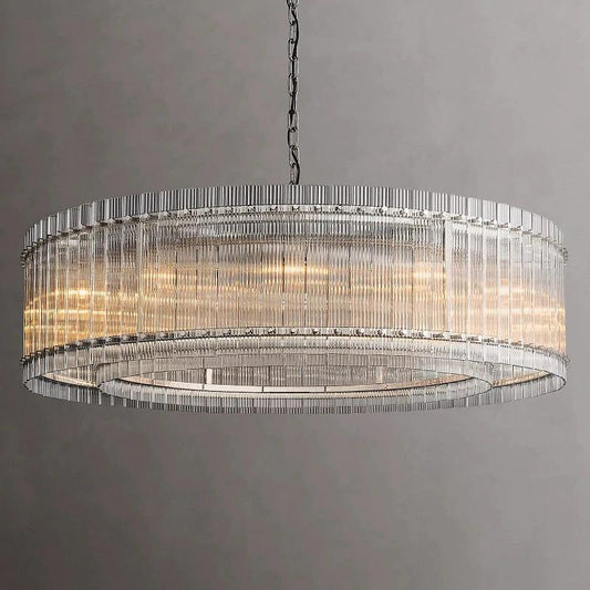 San Marcom Modern Glass Round Chandelier 48"