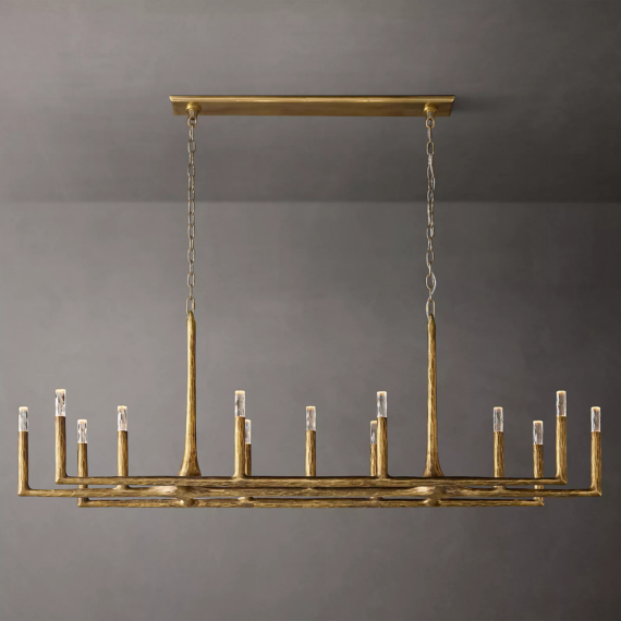 Thaddeus Linear Chandelier 72″ 13-Lights