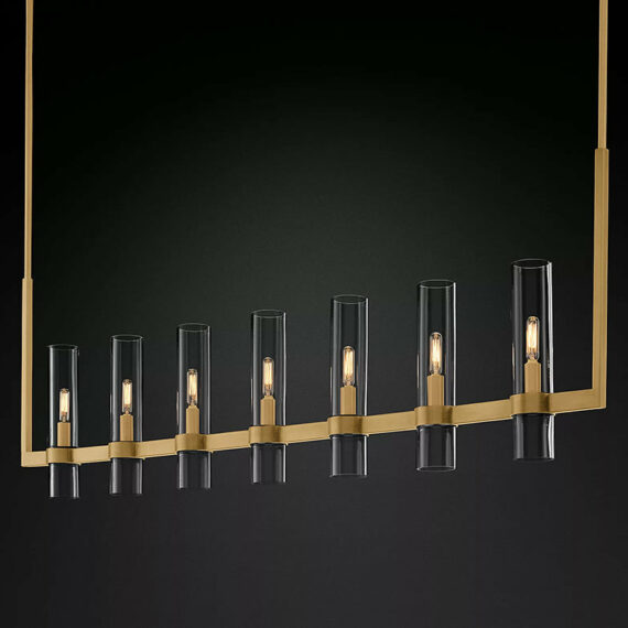 Ravelle Linear Chandelier 60″, 7-Lights