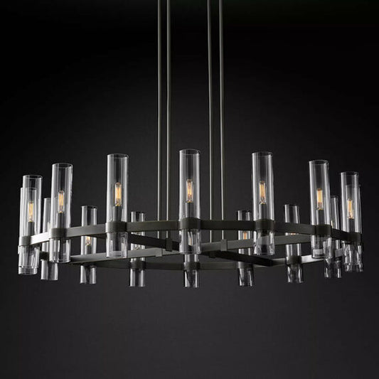 Ravelle Round Chandelier 48″,16-Lights