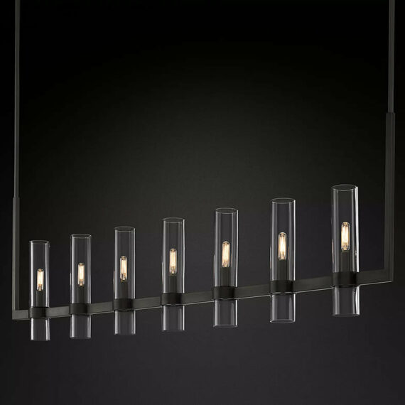 Ravelle Linear Chandelier 60″, 7-Lights