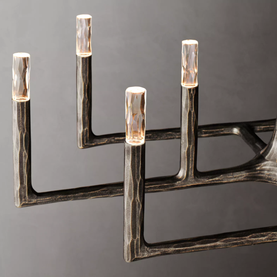Thaddeus Linear Chandelier 72″ 13-Lights
