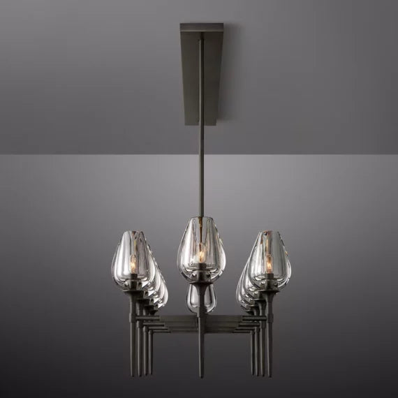 Tulip Linear Chandelier 65″