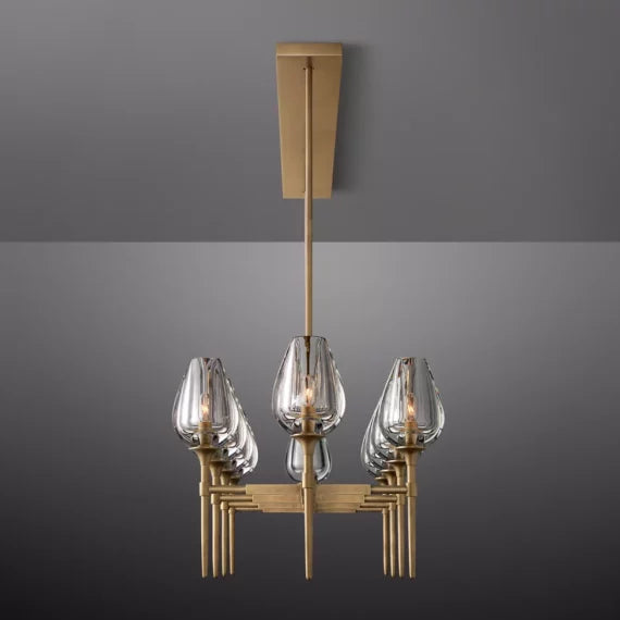 Tulip Linear Chandelier 65″