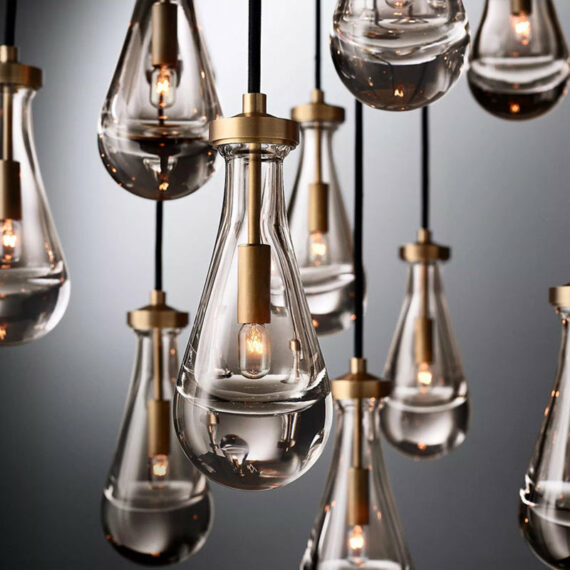 Raindrop Pendant Chandelier