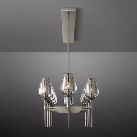 Tulip Linear Chandelier 65″