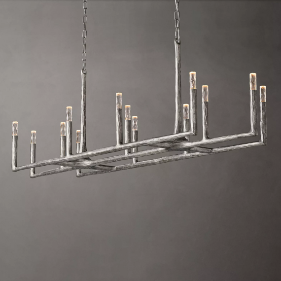 Thaddeus Linear Chandelier 72″ 13-Lights