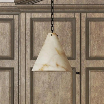 Contemporary Large Alabaster Pendant Light For Kitchen Island