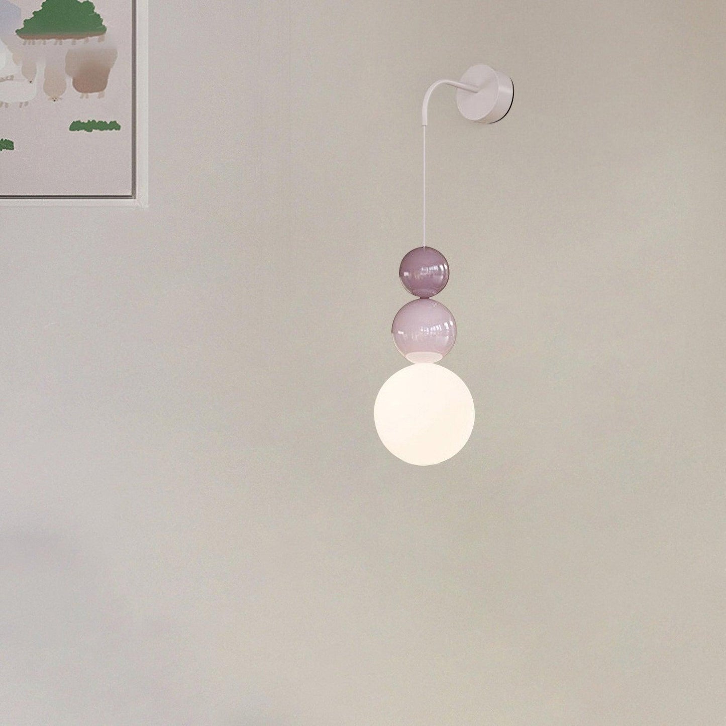 Acrylic Three Ball Wall Lamp