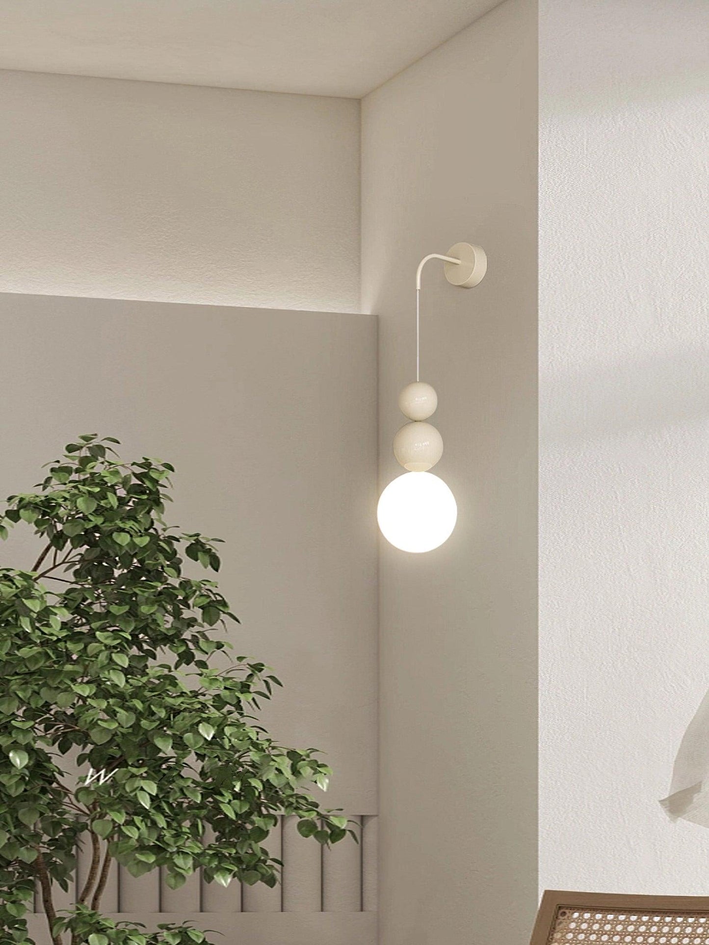 Acrylic Three Ball Wall Lamp