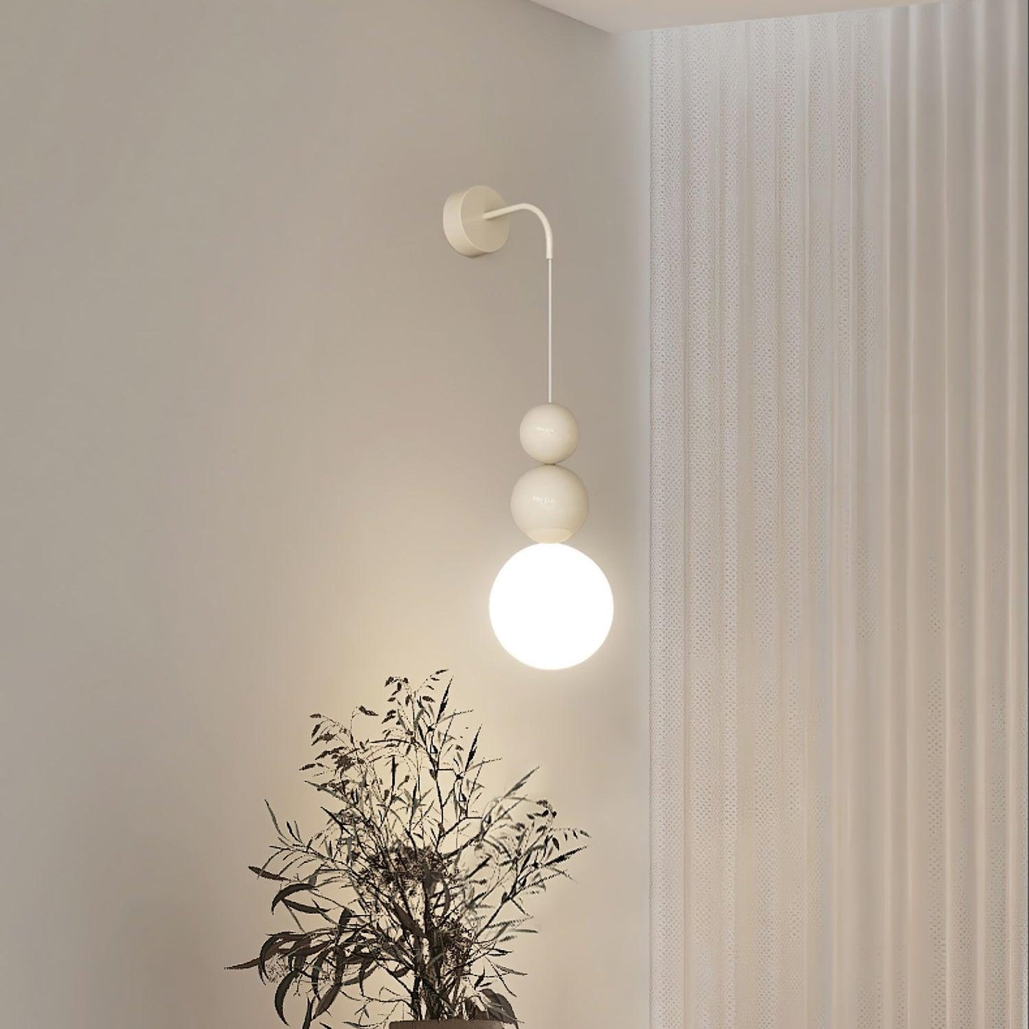 Acrylic Three Ball Wall Lamp