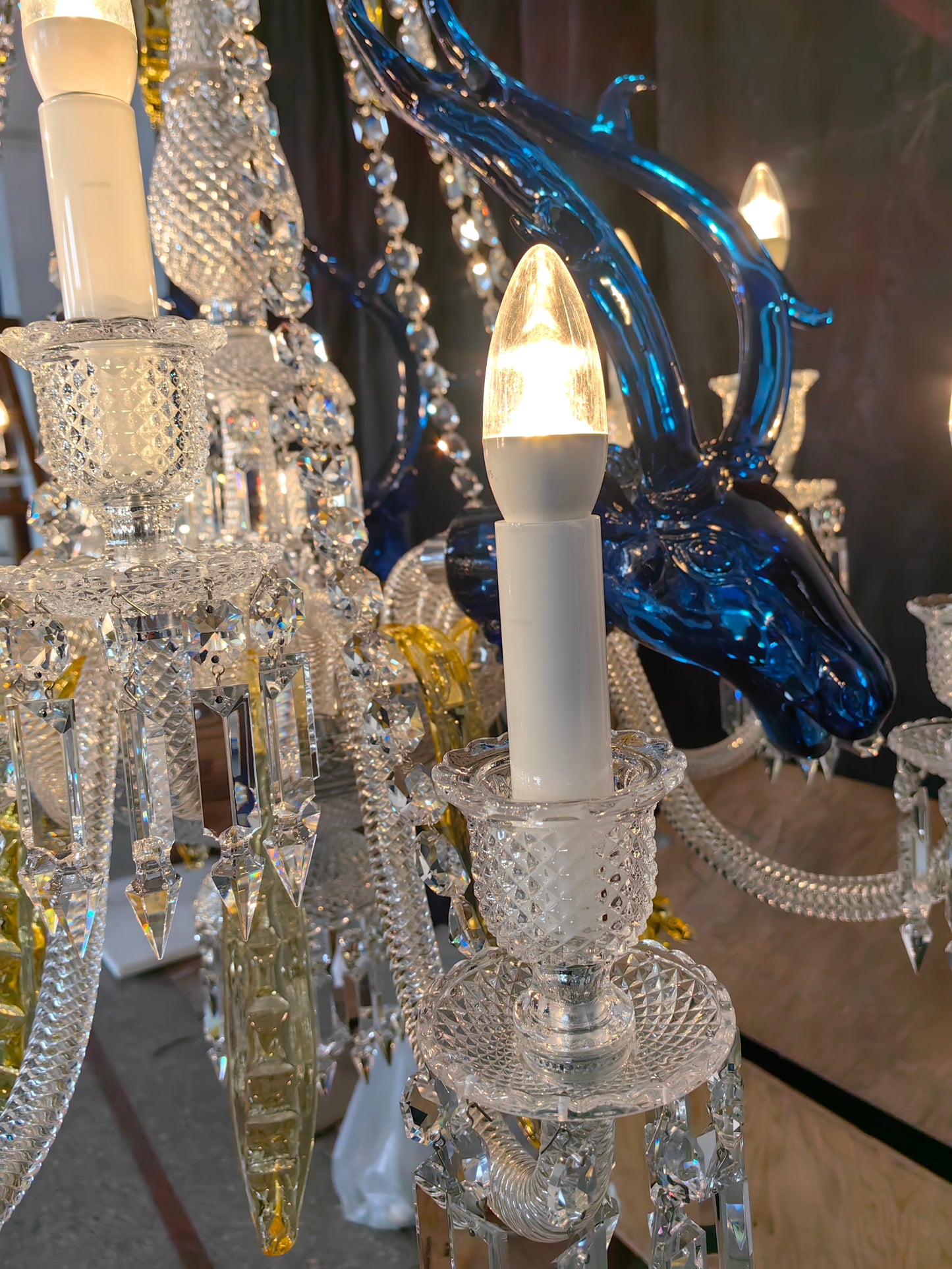 6 lights/15 lights Zenith Deer Chandelier