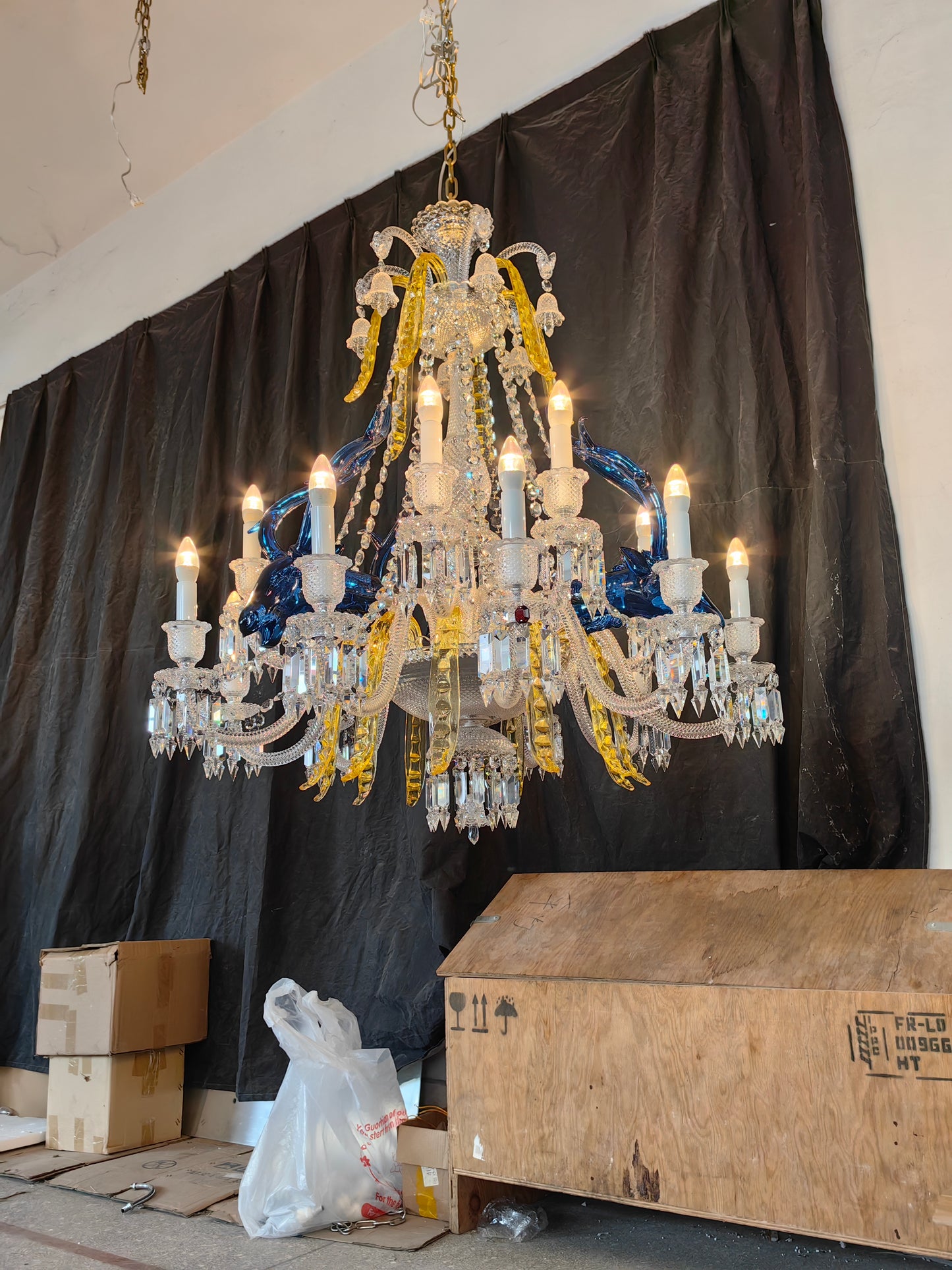 6 lights/15 lights Zenith Deer Chandelier