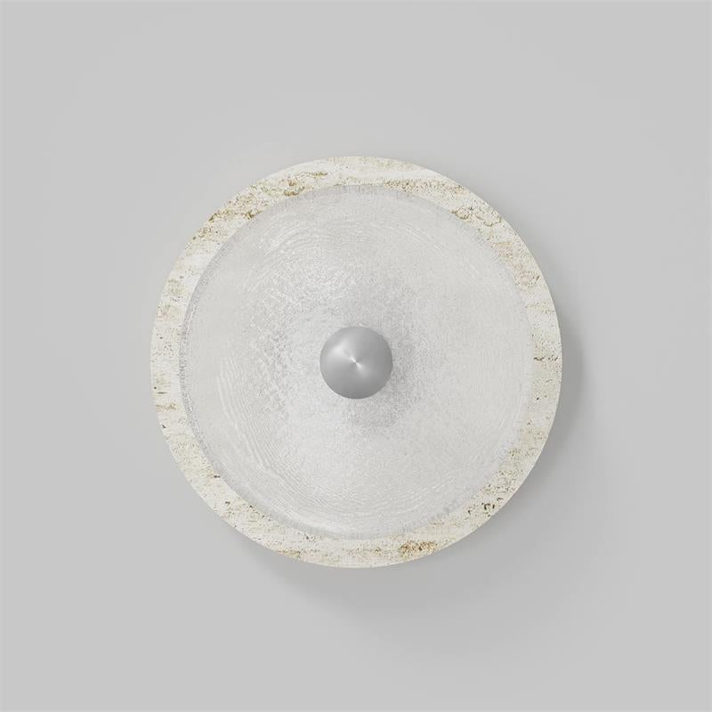 Coral Travertine Wall Lamp