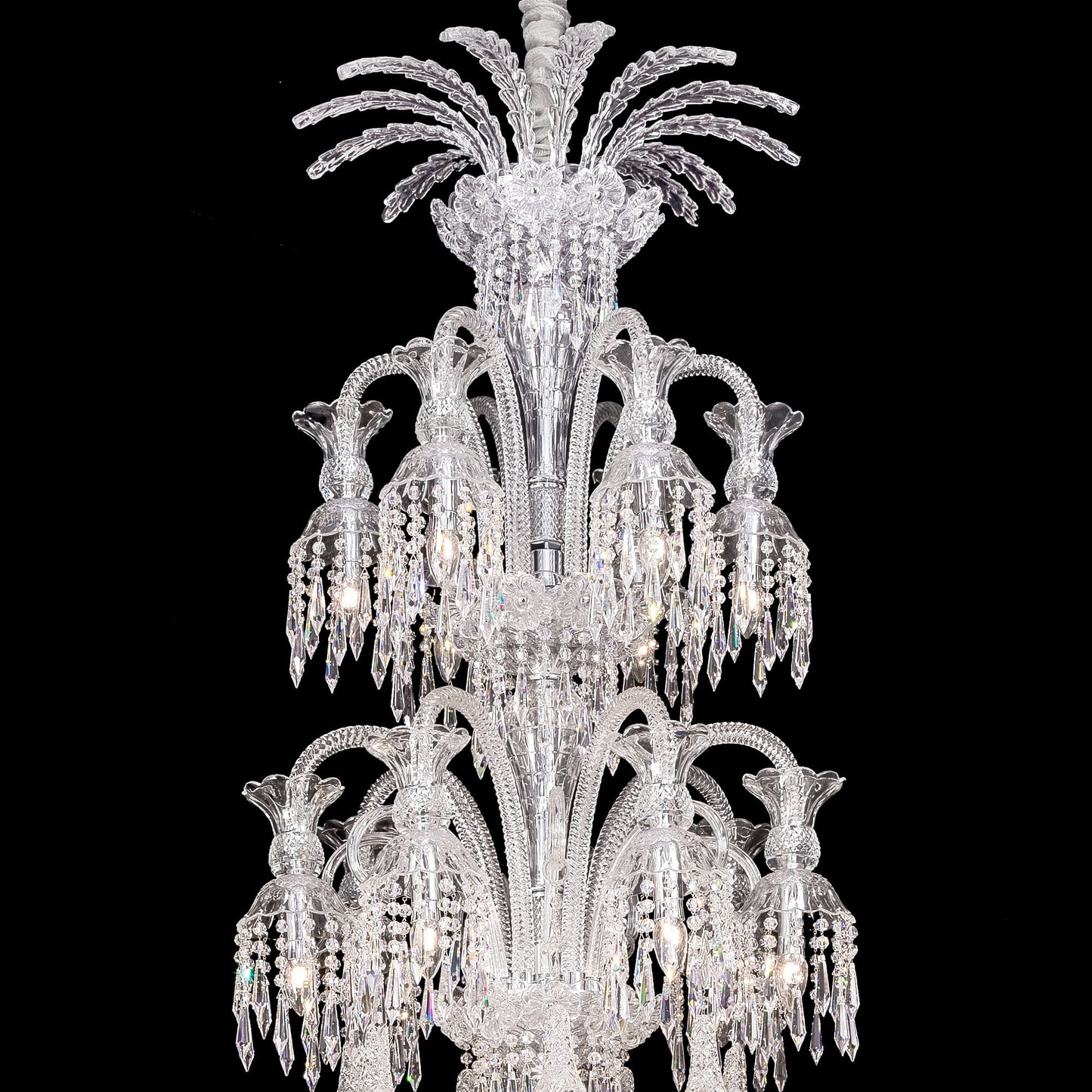 73 Lights Huge Baccarat Museum Chandelier