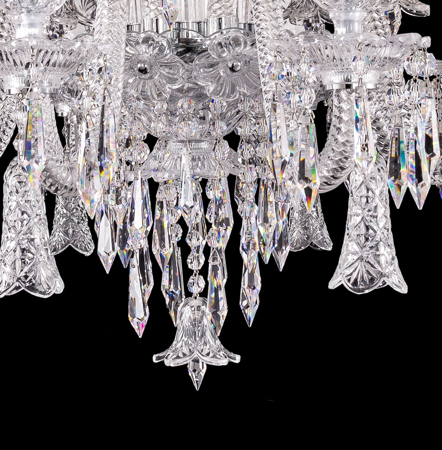 8/18 Lights Baccarat Museum Chandelier