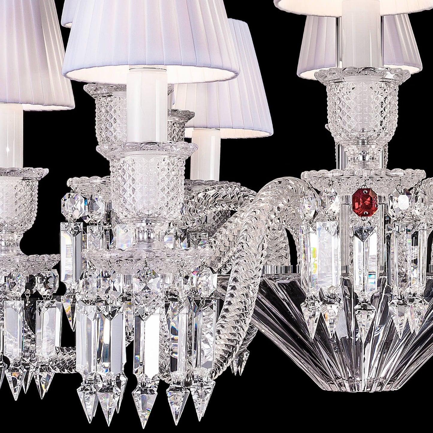 Baccarat style 12 Lights Zenith Chandelier