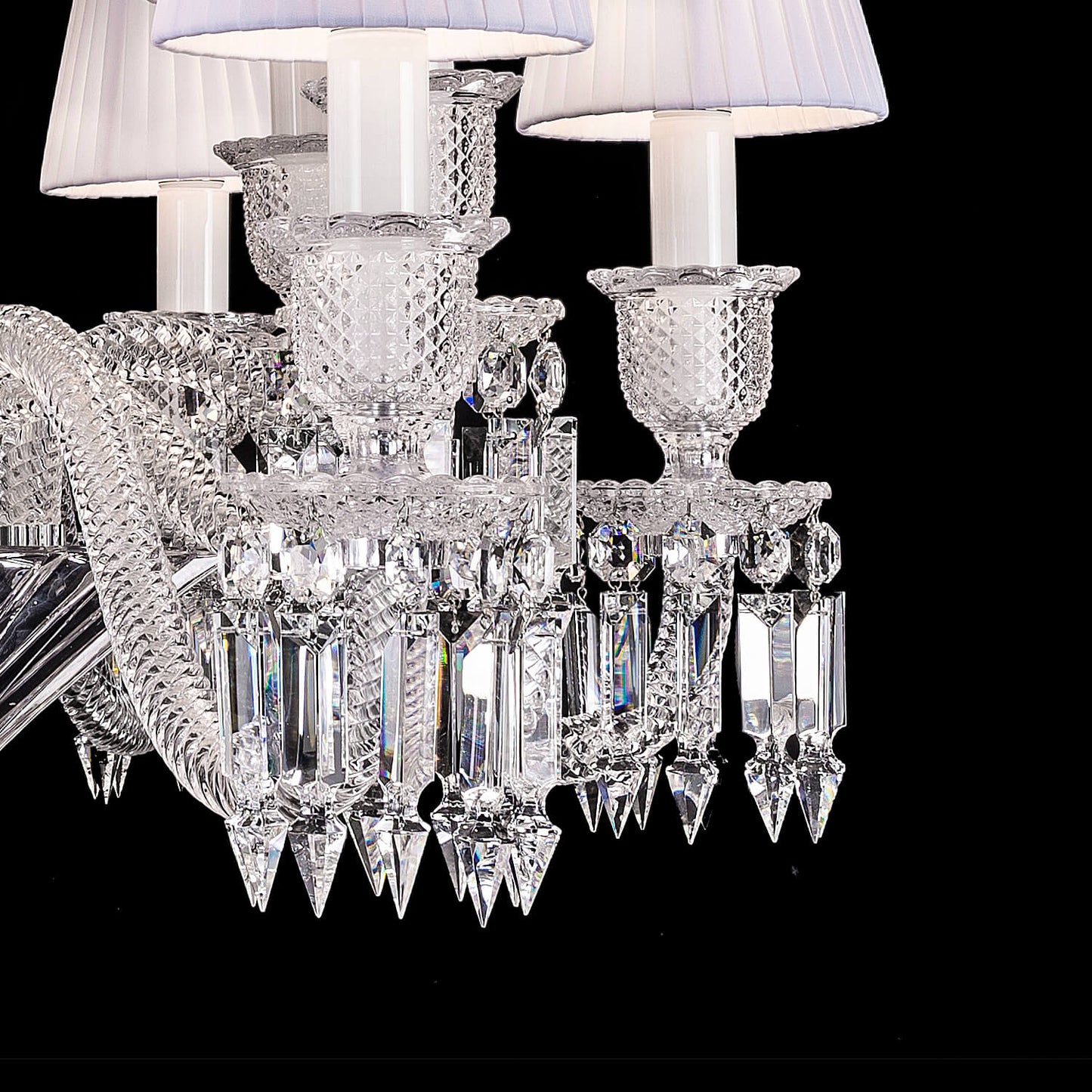 Baccarat style 12 Lights Zenith Chandelier