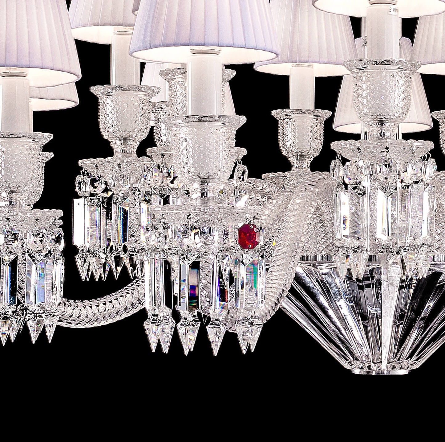 Baccarat 18 lights short Zenith Chandelier