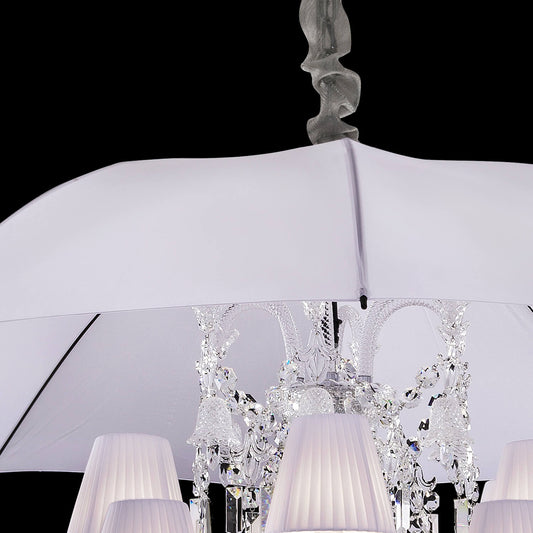 Baccarat style 12 lights MARIE COQUINE CHANDELIER