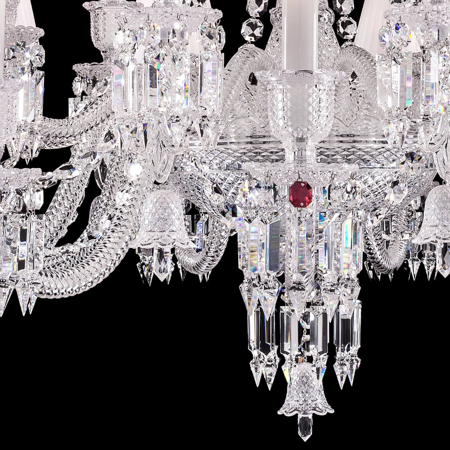 18 lights Baccarat zenith chandelier