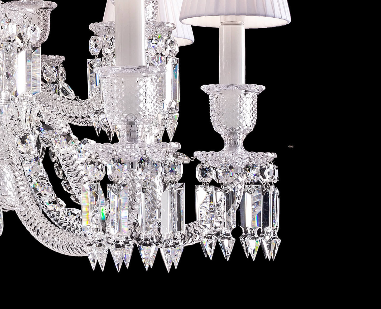 18 lights Baccarat zenith chandelier