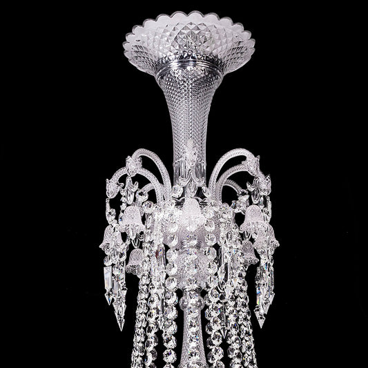 48 lights Traditional Baccarat Zenith Crystal Chandelier