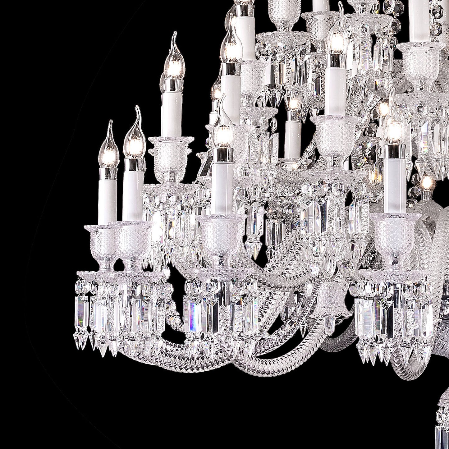 48 lights Traditional Baccarat Zenith Crystal Chandelier