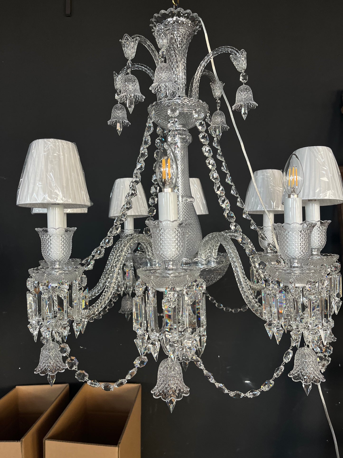 8 lights Baccarat Zenith Chandelier