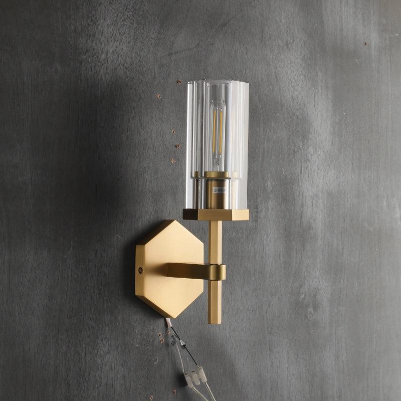 Lameth Hexagonal Wall Sconce 14"19"