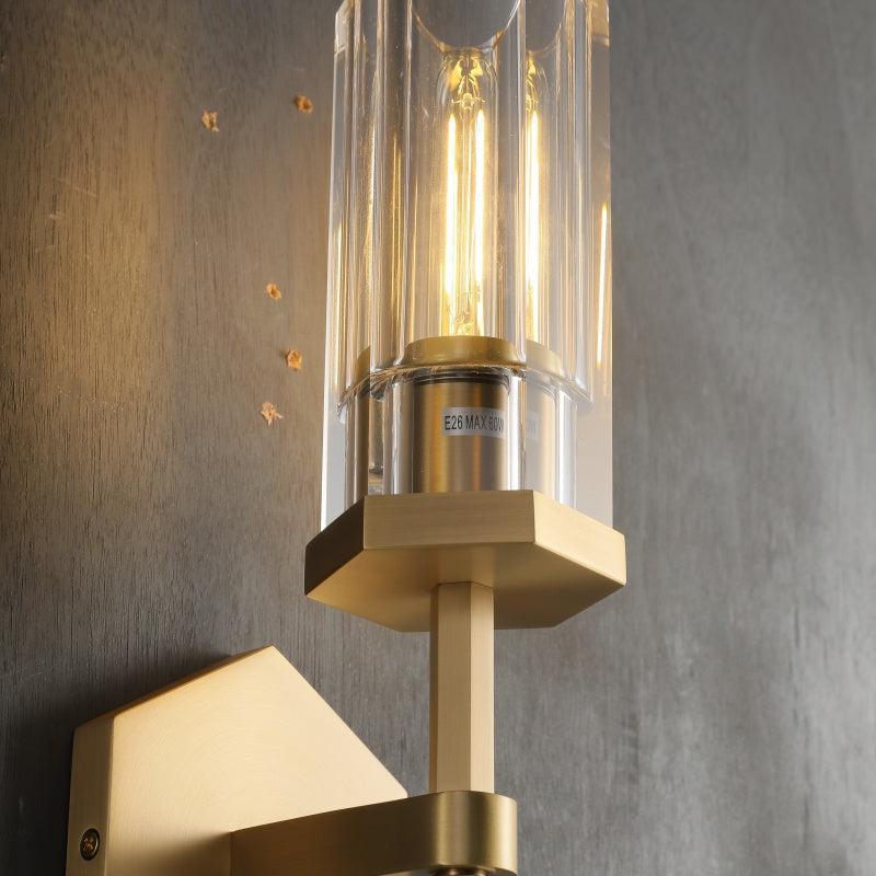 Lameth Hexagonal Wall Sconce 14"19"