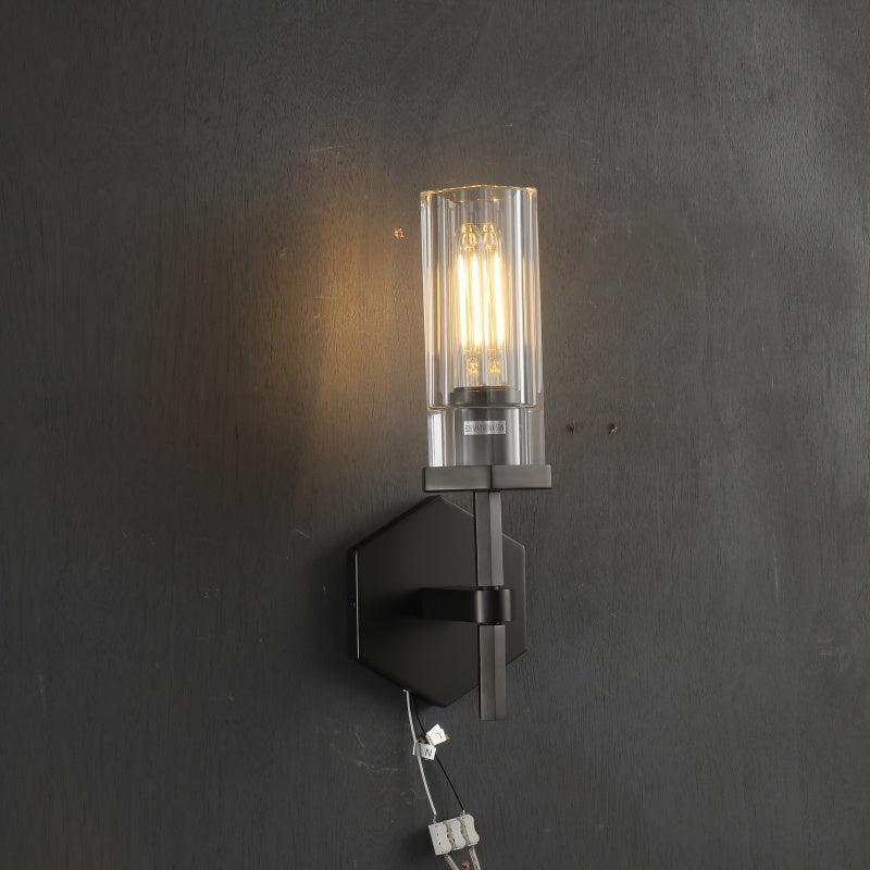 Lameth Hexagonal Wall Sconce 14"19"